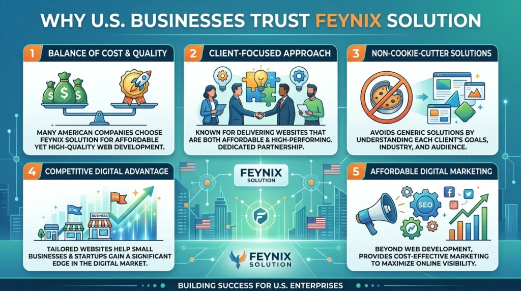 Why U.S. Businesses Trust Feynix Solution