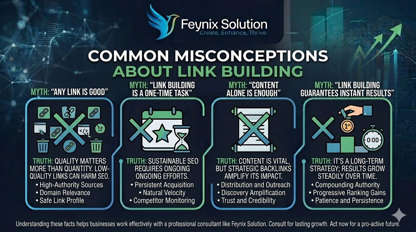 Common Misconceptions About Link Building