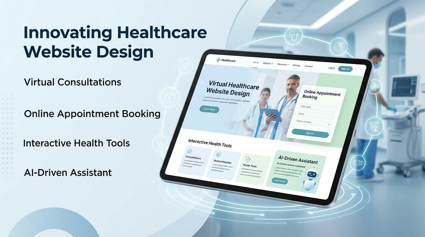 Innovating Healthcare Website Design