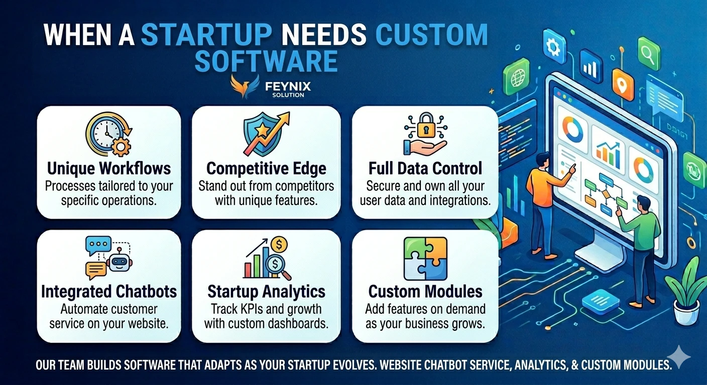When a Startup Needs Custom Software