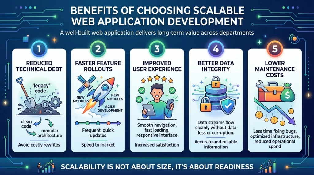 Benefits of Choosing Scalable Web Application Development