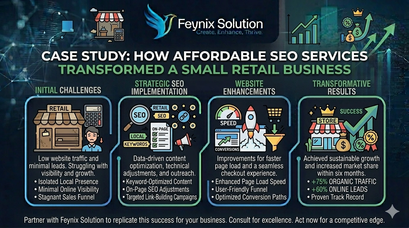 Case Study How Affordable SEO Services Transformed a Small Business