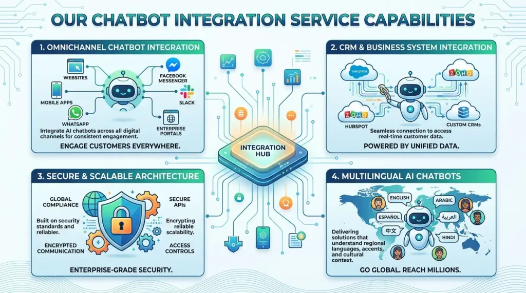 Our Chatbot Integration Service Capabilities