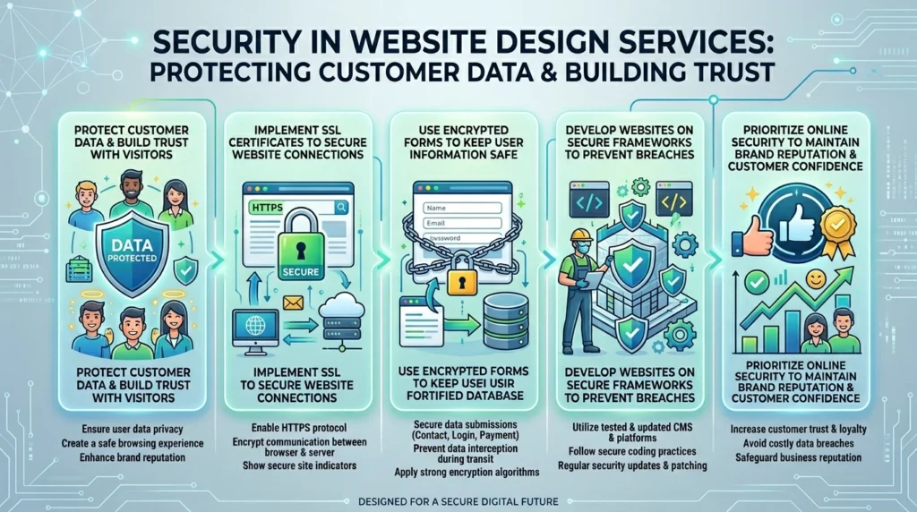 Security in Website Design Services