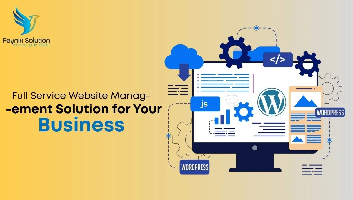 Professional website management solution for seamless updates, maintenance, security, and optimization