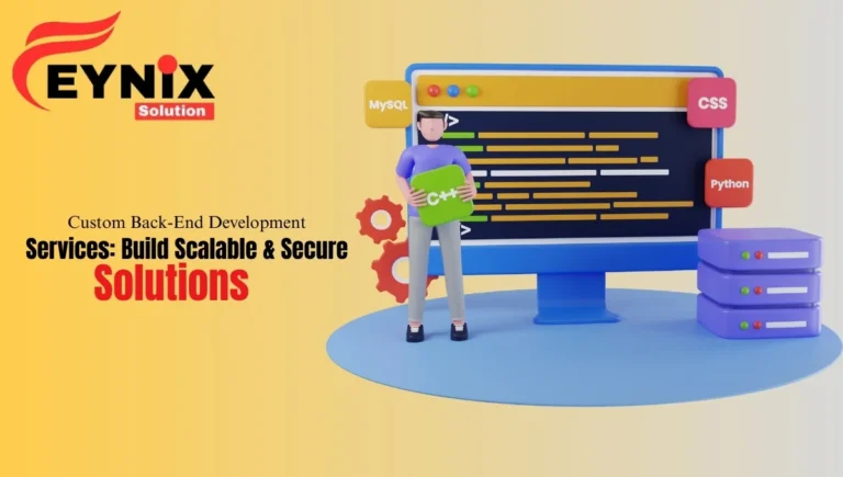 Custom back-end development services for secure, scalable, and high-performance web and mobile applications