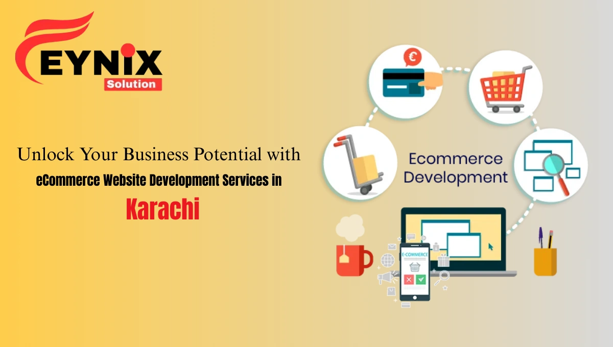 eCommerce website development services in Karachi