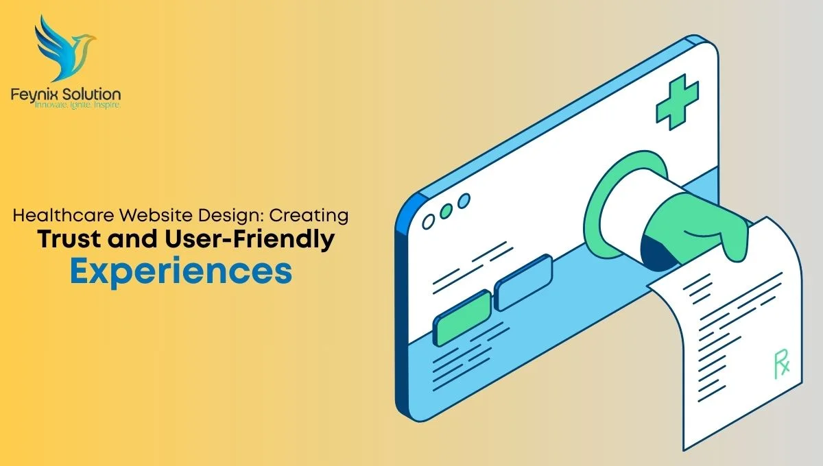 Professional healthcare website design with user-friendly interface and patient-focused features