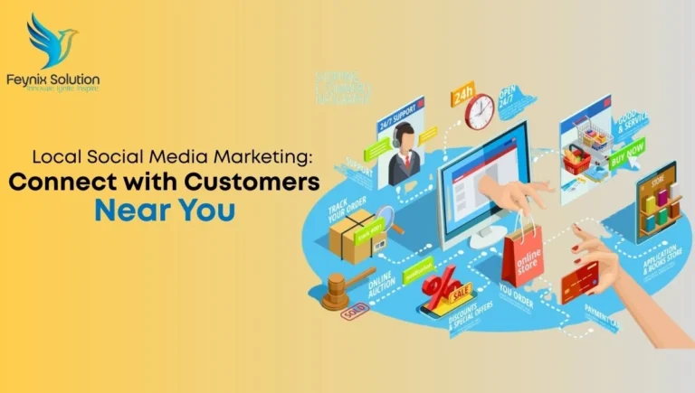 Local social media marketing strategy to engage nearby customers and grow small business presence online