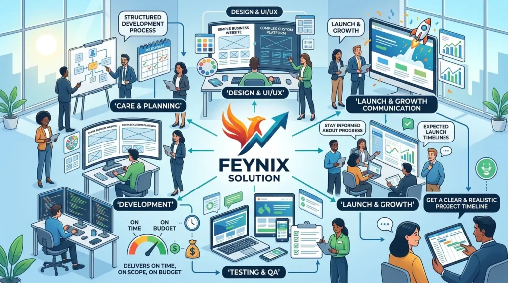 Build Your Website the Right Way with Feynix Solution