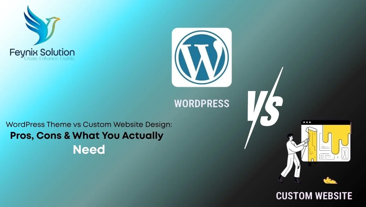 Wordpress Theme vs Custom Website Design​