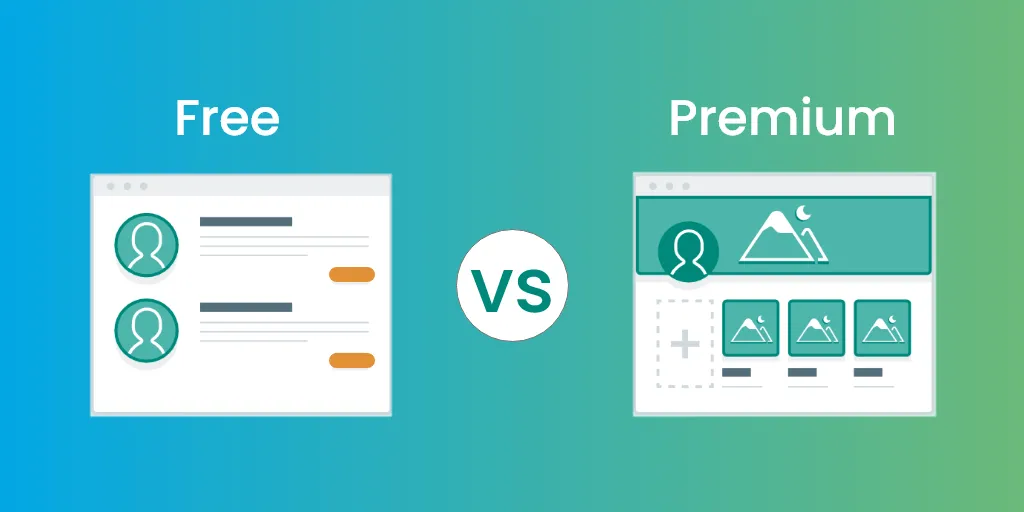 Free Vs Premium theme