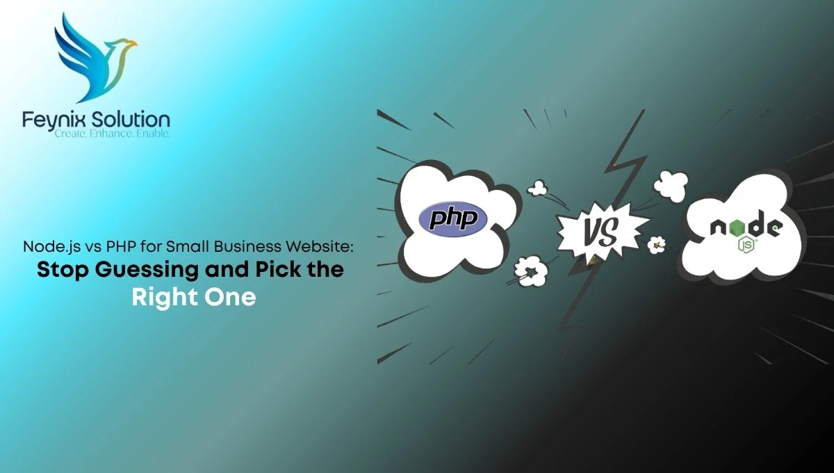 Node.js vs PHP for small business website