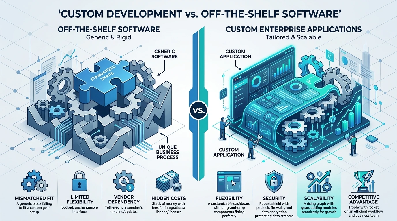 Custom Development vs Off-the-Shelf Software